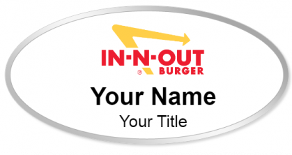 Custom name badges for In N Out Burger