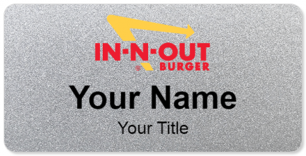 Custom name badges for In N Out Burger