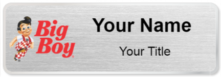 Custom name badges for Bobs Big boy