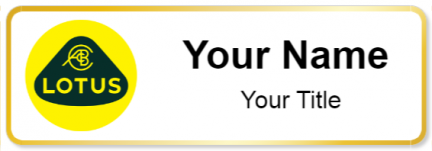 Custom name badges for Lotus