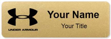 Custom name badges for Under Armor
