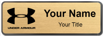 Custom name badges for Under Armor