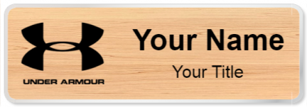 Custom name badges for Under Armor