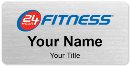 Custom name badges for 24 Hour Fitness