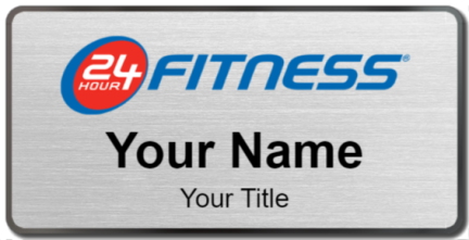 Custom name badges for 24 Hour Fitness