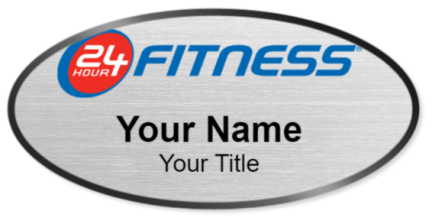 Custom name badges for 24 Hour Fitness