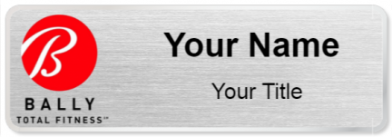 Custom name badges for Balleys Total Fitness