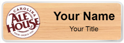 Custom name badges for Carolina Ale House