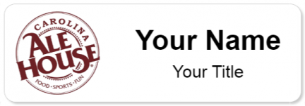 Custom name badges for Carolina Ale House