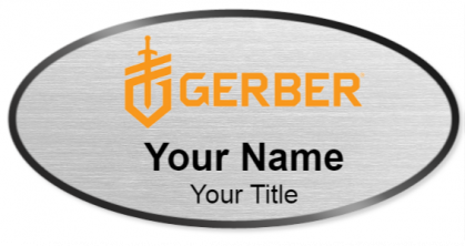 Custom name badges for Gerber Gear