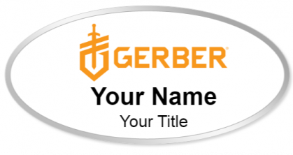 Custom name badges for Gerber Gear
