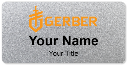 Custom name badges for Gerber Gear