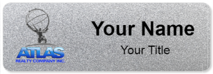 Custom name badges for Atlas Realty Company