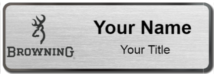 Custom name badges for Browning Arms Company