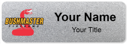 Custom name badges for Bushmaster Firearms