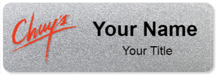 Custom name badges for Chuys Mexican Food