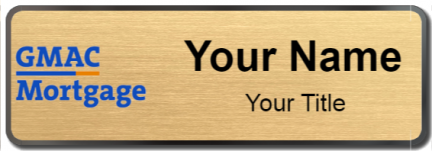 Custom name badges for GMAC Mortgage
