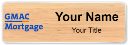 Custom name badges for GMAC Mortgage