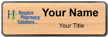 Custom name badges for Hospice Pharmacy Solutions