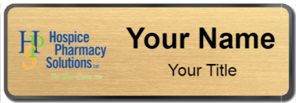 Custom name badges for Hospice Pharmacy Solutions