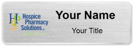 Custom name badges for Hospice Pharmacy Solutions