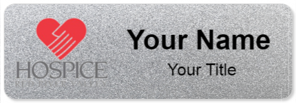 Custom name badges for Hospice Red River Valley