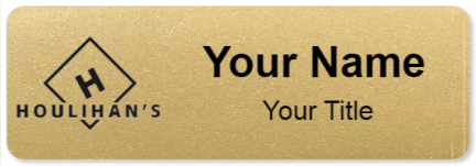 Custom name badges for Houlihans