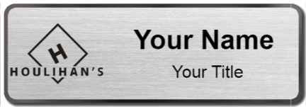 Custom name badges for Houlihans