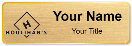 Custom name badges for Houlihans
