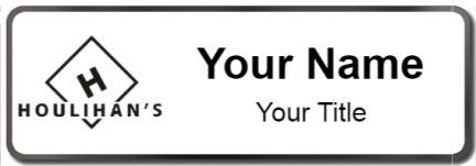 Custom name badges for Houlihans