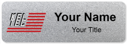 Custom name badges for Keltech Inc