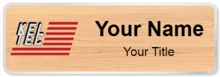 Custom name badges for Keltech Inc
