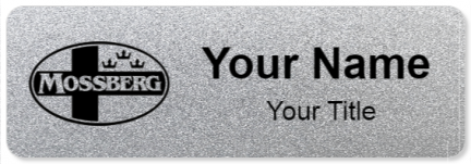 Custom name badges for O F Mossberg & Sons