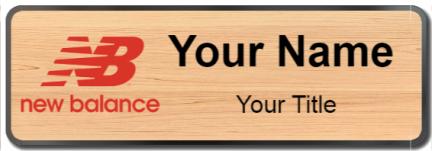 Custom name badges for New Balance Shoes