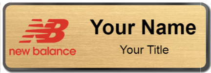 Custom name badges for New Balance Shoes
