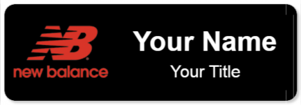 Custom name badges for New Balance Shoes