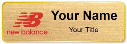 Custom name badges for New Balance Shoes