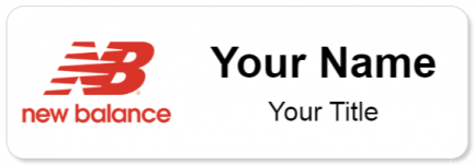 Custom name badges for New Balance Shoes