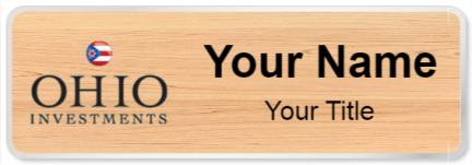 Custom name badges for Ohio Investments