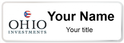 Custom name badges for Ohio Investments