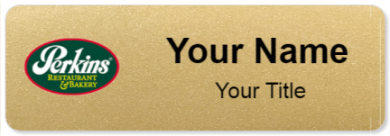Custom name badges for Perkins Restaurant & Bakery