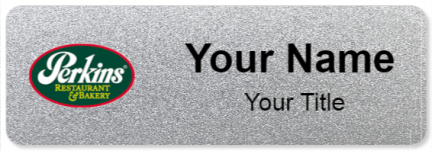 Custom name badges for Perkins Restaurant & Bakery