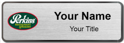 Custom name badges for Perkins Restaurant & Bakery