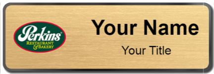 Custom name badges for Perkins Restaurant & Bakery