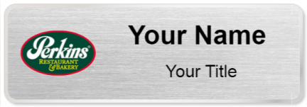 Custom name badges for Perkins Restaurant & Bakery