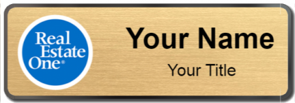 Custom name badges for Real Estate One