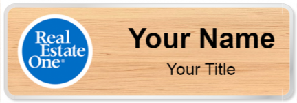 Custom name badges for Real Estate One