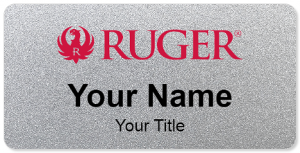 Custom name badges for Sturm Ruger & Company