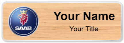 Custom name badges for SAAB