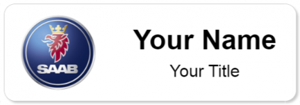 Custom name badges for SAAB